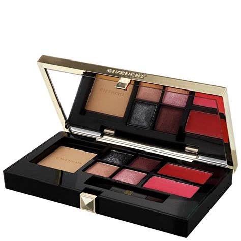 givenchy palette collection the makeup must haves|Givenchy black to light eyeshadow.